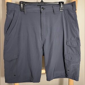 ✨36 Iron Co hybrid outdoor Gray Cargo Shorts